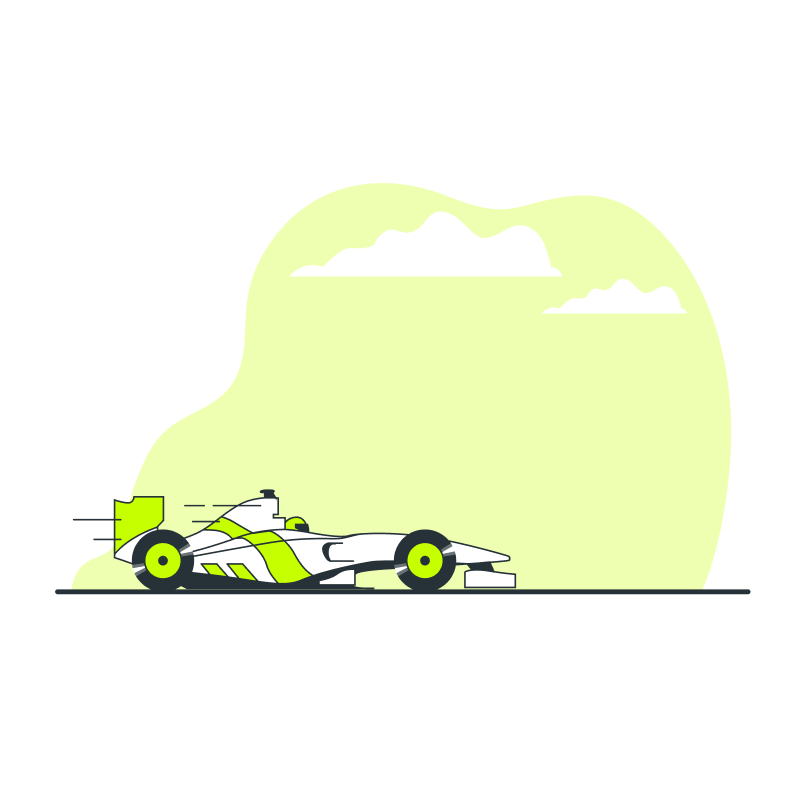 Speed Typing Illustration